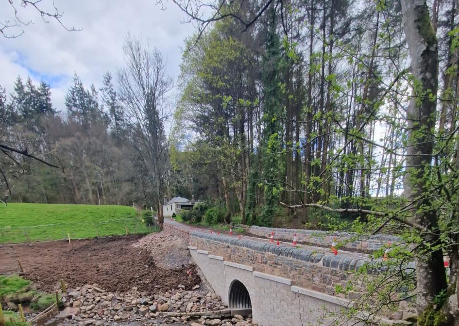 Replacement of Culteuchar Burn Culvert on C414 Carriageway